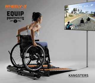 Wheely-X Wheelchair Treadmill From Equip Products