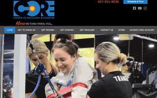 CORE Florida Website Screen Shot