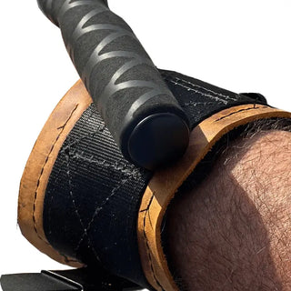 Arm Cuff on the left arm with a white background