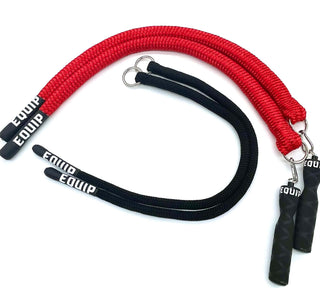 Red & Black Combo Multi Ropes™ (Jump Rope for Seated Athletes.)