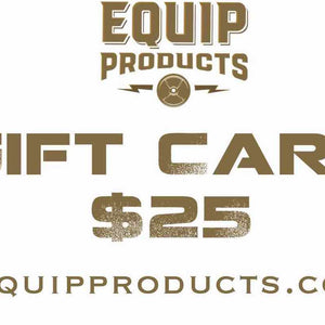 Equip Products Gift Card With Equip Logo In Brown $25