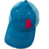 Blue with Blue Mesh (Bright Pink Embroidery)