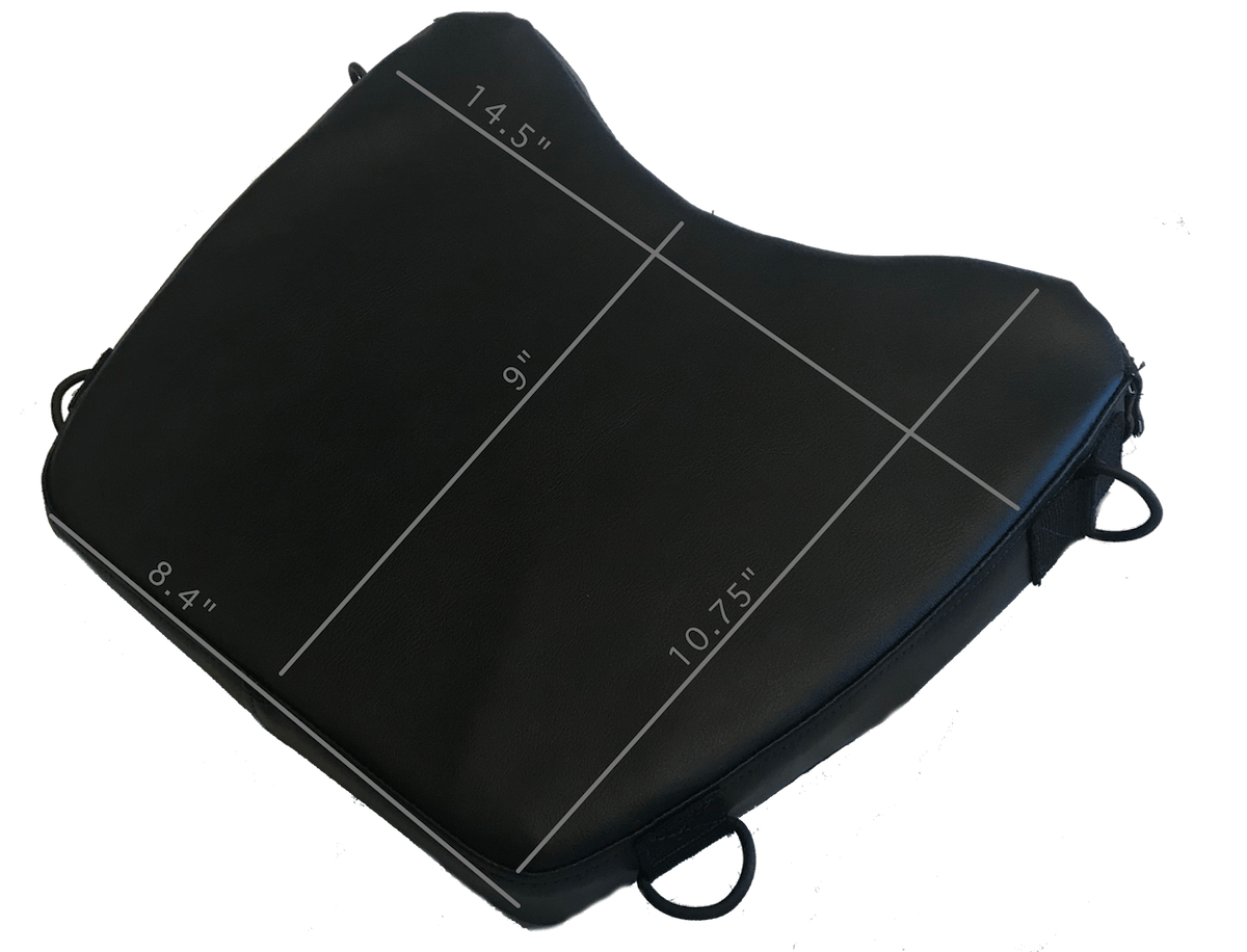 LapMat™ with dimensional lines showing to measure for fit