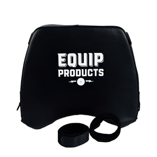 Large LapMat™ With Equip Logo Standing Upright With Straps