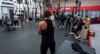 Jenna Muri-Rosenthal training a class at her Fit To Function Recovery in Massachusetts.
