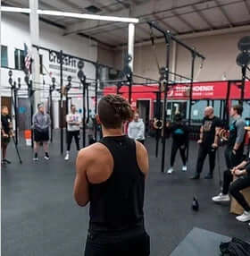Jenna Muri-Rosenthal Guiding a Group PT Session