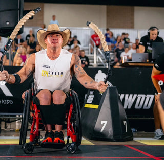 Tom Green - Invictus Games Athlete at the Adaptive CrossFit Games by WheelWOD