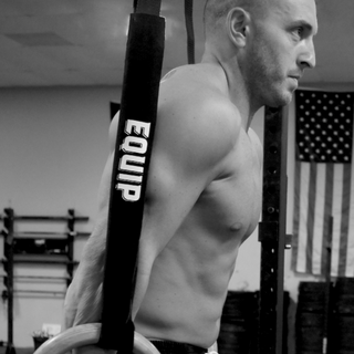 Shane McBride, former CrossFit Regionals Athlete using the Strap Guards, Ring Rash Guards from Equip Products