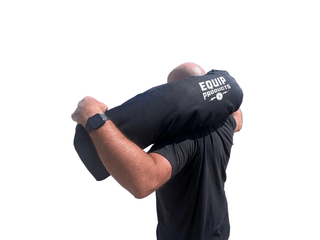 CrossCarry Sandbag on the back of a man