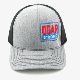 Grey front blcack back Ogar Strong hat