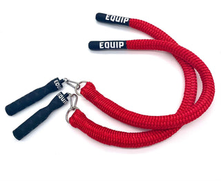 Red Multi Ropes™ (Jump Rope for Seated Athletes.)