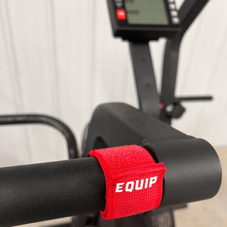 Left Neglect Strap on Echo Bike