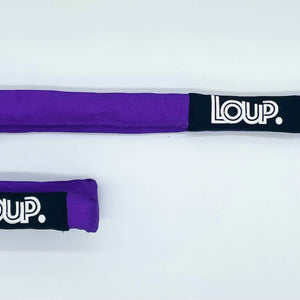 LouP Strap laying straight on a white background.