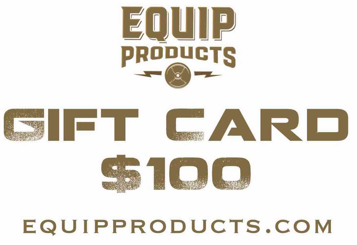 Equip Products Gift Card With Equip Logo In Brown $100