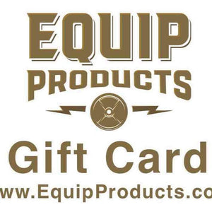 Equip Products Gift Card With Equip Logo In Brown
