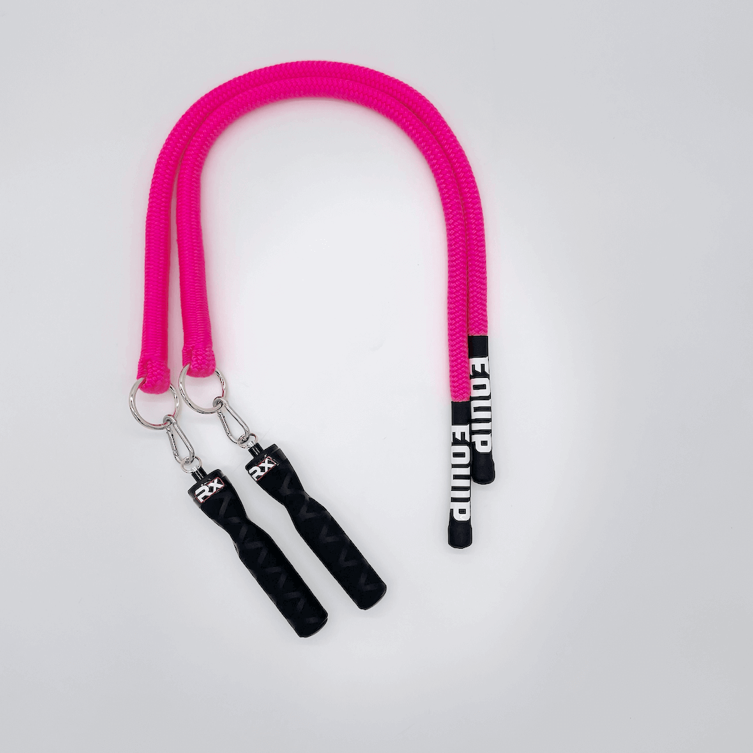 Pink 1/2" Multi Ropes™ (Jump Ropes For Seated Athletes.)