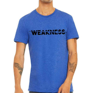 Attack Weakness Blue Shirt Front Picture