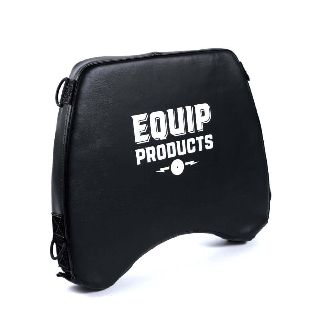 Large LapMat™ With Equip Logo Standing Upright Slightly Turned