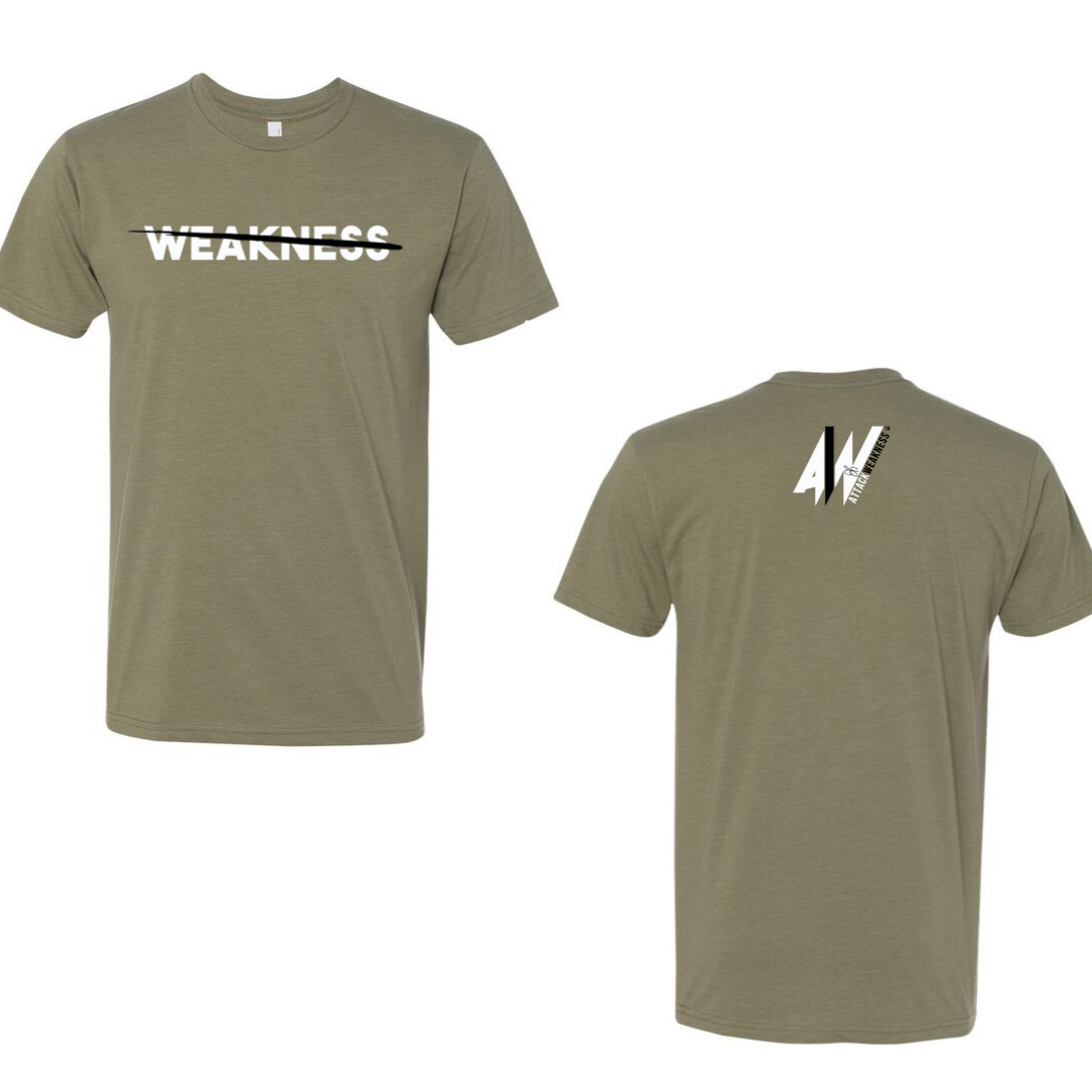 Attack Weakness Olive Colored Shirt Jed Snelson Collection
